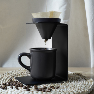 Roestvrijstalen koffie druppelaar stand filter bekerhouder
